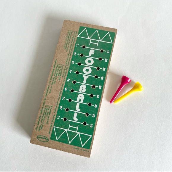 Set of 3 Basketball/Football Pegboard Wooden Games - Picture 5 of 16